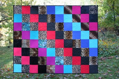 One of three identical quilts.